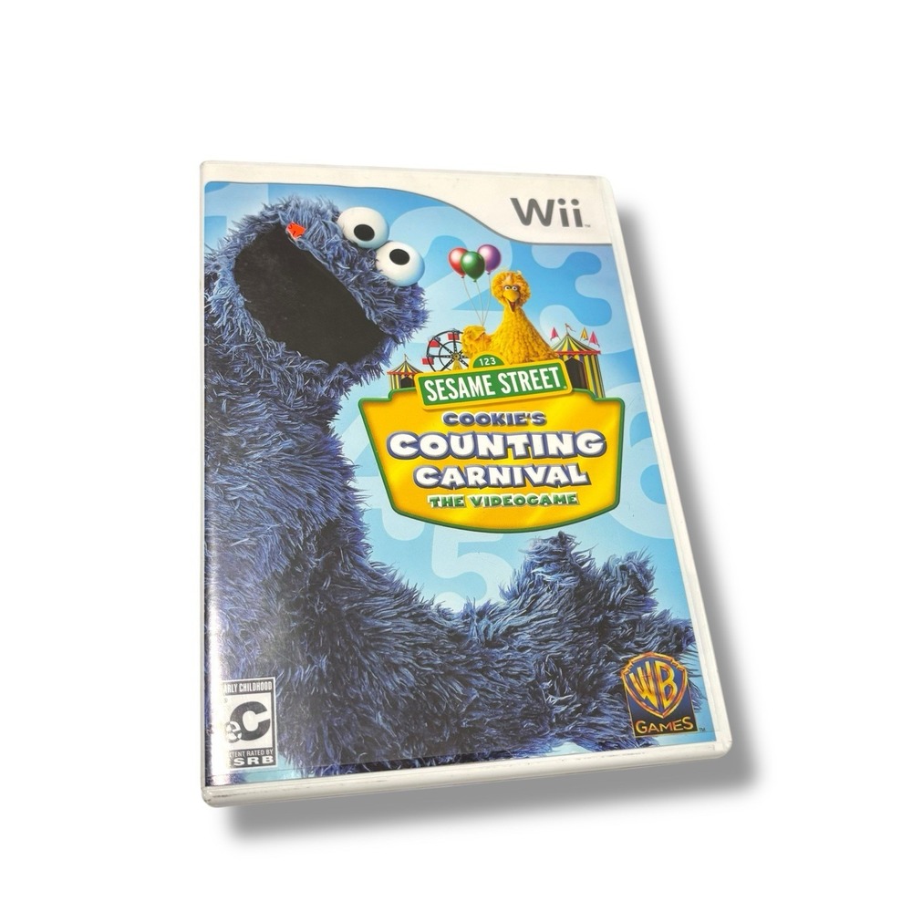 Sesame Street: Cookie's Counting Carnival (Nintendo Wii,‎ 2010) Tested